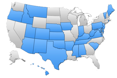 NIC partnership map